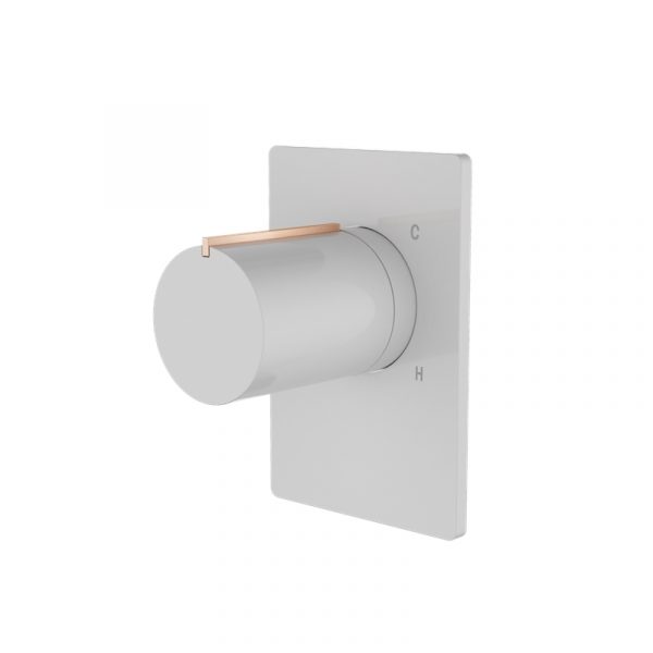 Wanaka Shower Mixer White