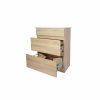 Remarkable 600 Double Drawers Floor Standing Vanity-White/Black/Beige Grain/Caramel Mocha/Royal Oak - Image 3