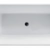 Milford 1500 Back To Wall Square Freestanding Bath - Image 3