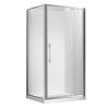 Milford 800X800 Corner Pivot Door Square Shower - Extra High