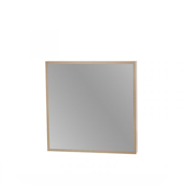Key 6060 Bathroom Mirror - Light Oak/Dark Oak - Image 2