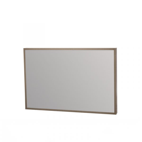 Key 9060 Bathroom Mirror - Light Oak/Dark Oak - Image 2