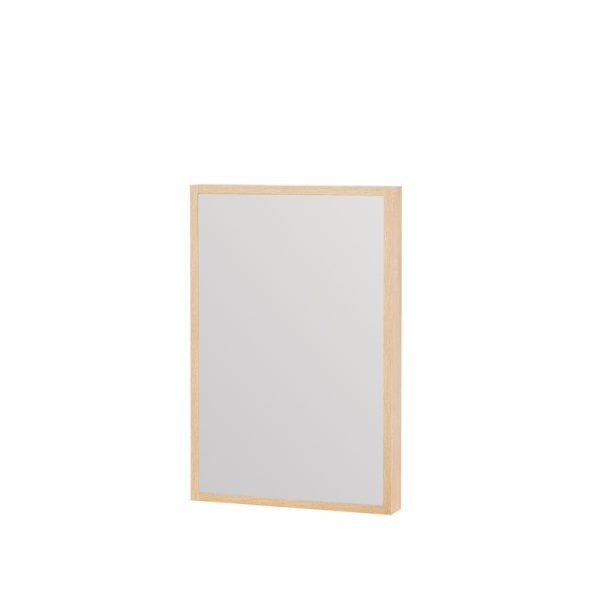 Key 4060 Bathroom Mirror - Light Oak/Dark Oak