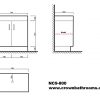 Remarkable 800 Double Doors Floor Standing Vanity - Image 2