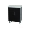 Remarkable 600 Double Doors Slim Floor Standing Vanity