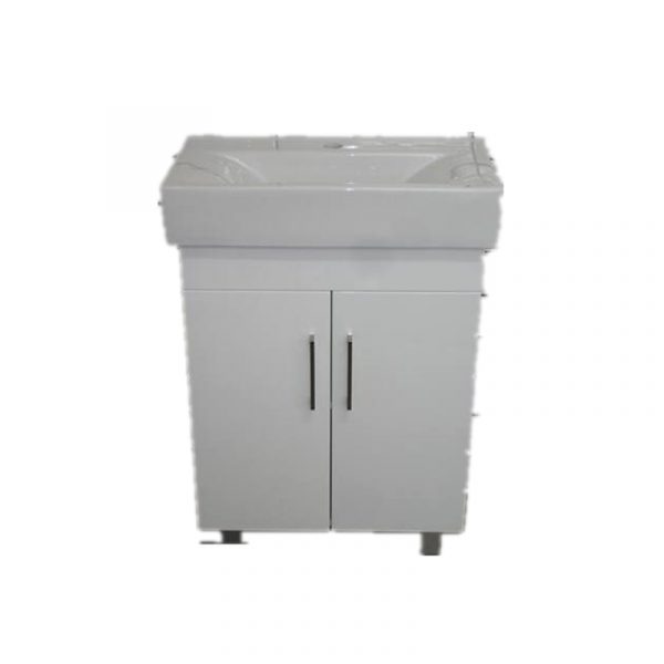 Remarkable 600 Double Doors Slim Floor Standing Vanity - Image 2
