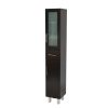 Remarkable 300 1740 Floor Standing Tall Cabinet - White/Black - Image 2