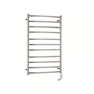Renwick 11 Curved Round Bars Heated Towel Rails