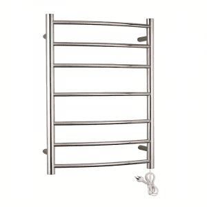 Renwick Slim 7 Curved Round Bars Heated Towel Rails