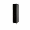 Remarkable 1960 Floor Standing Tall Cabinet - White/Black