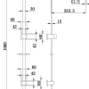 Remarkable Square Shower Column Top Inlet in Brushed Nickel - Image 2
