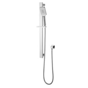 Key Range Slide Shower Rail Set Brushed Nickle/ Matte Black/ PVD Brushed Gold/ Brushed Gun Metal