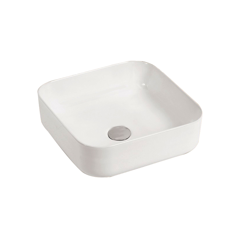Wanaka 468 Ceramic Counter-top Basin Matt White | Crown Bathrooms