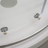 BLANC HD 1000X1000 Extra Height Corner Double Sliding Doors Round Shower in Chrome - Image 4