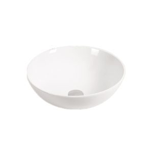 Wanaka 601 Ceramic Counter-top Basin Matt White