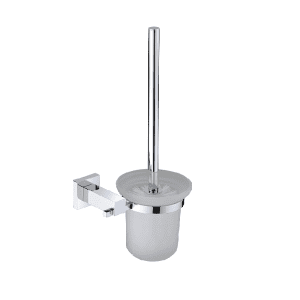 Remarkable Square Toilet Brush Glass Holder