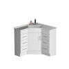 Remarkable 9090 Corner Vanity