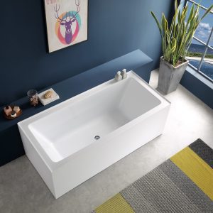Remarkable II 1520mm Freestanding Bath with 3 sided 15mm Upstands