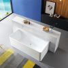 Milford II 1700 Back To Wall Freestanding Bath - Image 3