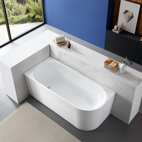 Cape II 1600 Back To Wall Freestanding Bath (Right-Hand direction) - Image 2