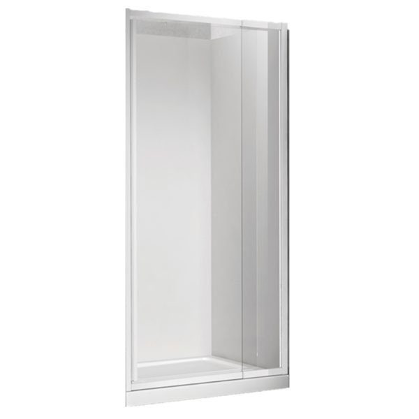 Milford 800X900 / 900X800 Alcove Pivot Door Shower in Chrome