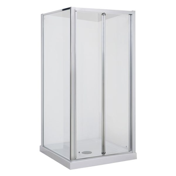 Milford 800 Corner Bi-ford Door Square Shower - Extra High