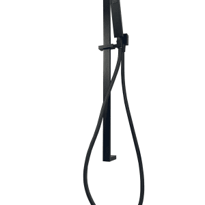 Remarkable Square Slide Shower - Matt Black