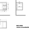 Remarkable 900 Wall Hung Vanity - Image 2
