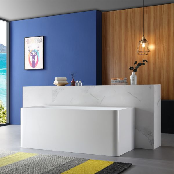 Milford II 1700 Back To Wall Freestanding Bath - Image 4
