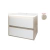 Wanaka 600 Double Drawers Wall Hung Vanity with Led Lighting
