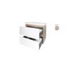 Wanaka 600 Double Drawers Wall Hung Vanity with Led Lighting - Image 3