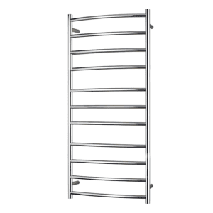 Renwick 11 Curved Round Bars Heated Towel Rails
