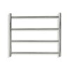 Renwick 4 Straight Round Bars Heated Towel Rails