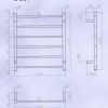 Remarkable 6 Square Bars Heated Towel Rails - Image 2