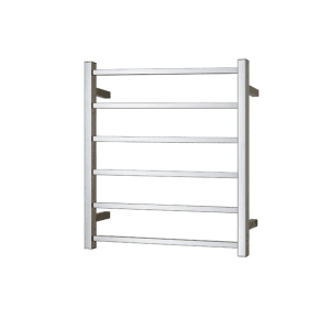 Remarkable 6 Square Bars Heated Towel Rails