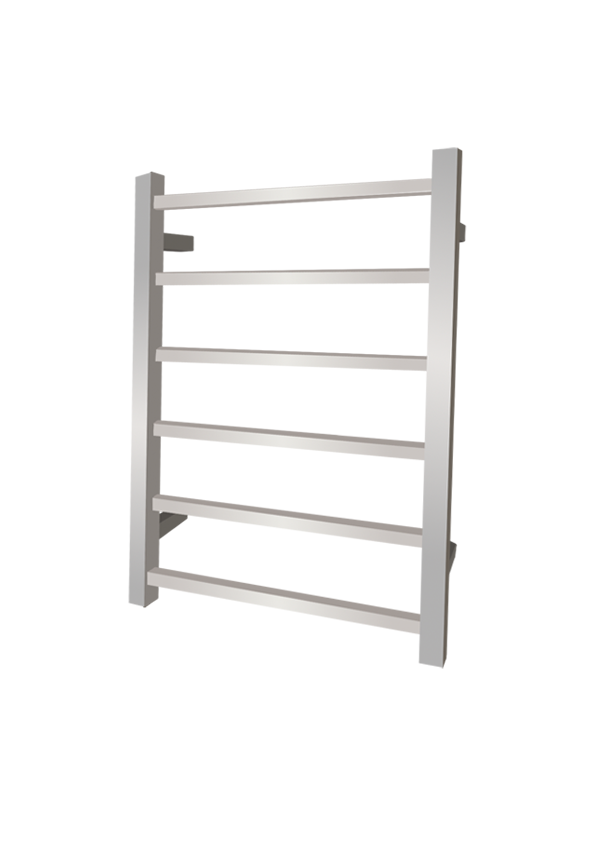 Remarkable Slim 6 Square Bars Heated Towel Rails