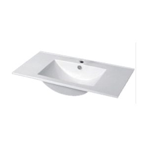 Remarkable Ceramic Vanity Top Square China Basin 1200mm