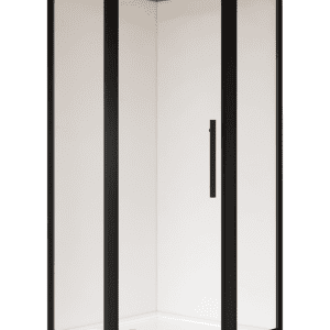 Arthur 1000X1000 Angle Corner Shower in Black