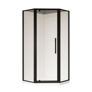 Arthur 1000X1000 Angle Corner Shower in Black