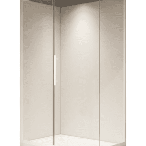 Coromandel 1000X800 Corner Single Sliding Door Round Shower in Chrome (Left/Right) - Extra High