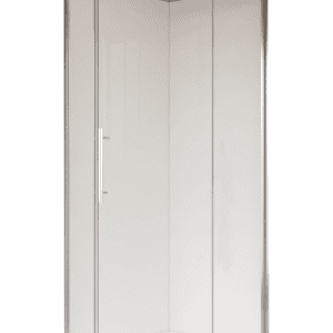 Coromandel 940X940 Corner Single Sliding Door Round Shower in Chrome Extra Height
