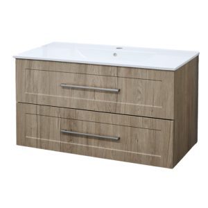 Florence Oak Wooden Range 1200mm Vanity
