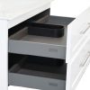 Florence Matte White Range 1200mm Vanity - Image 4