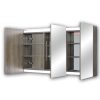 Wanaka 1200mm Plywood LED Mirror Cabinet-Beige Grain/Caramel Mocha - Image 3