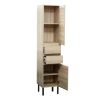 Remarkable Beige Grain Bathroom Cabinet - Image 3