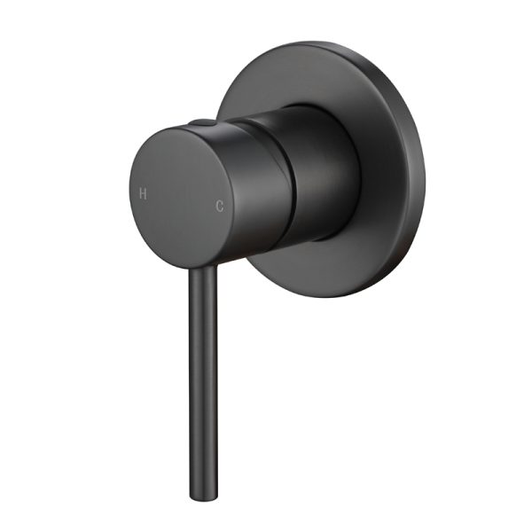 Coromandel Round Shower Mixer in Brushed Gun Metal