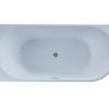 Cape 1500mm Back To Wall Freestanding Bath (Right-Hand direction)