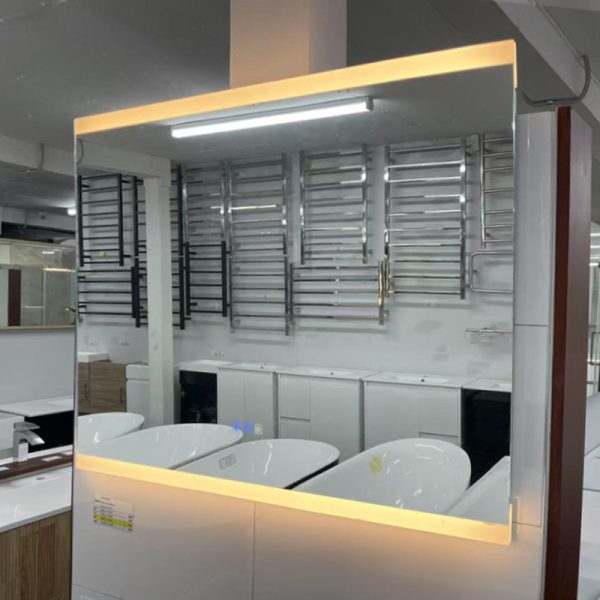 Mihi Frameless Led Lighting Mirror with Demister - Image 4