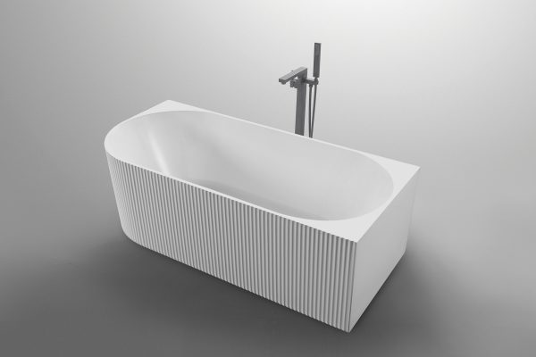 Cape In-Line 1500mm Back To Wall Freestanding Bath (Left-Hand direction) - Image 2