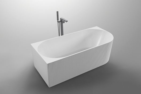 Cape In-Line 1500mm Back To Wall Freestanding Bath (Right-Hand direction) - Image 2